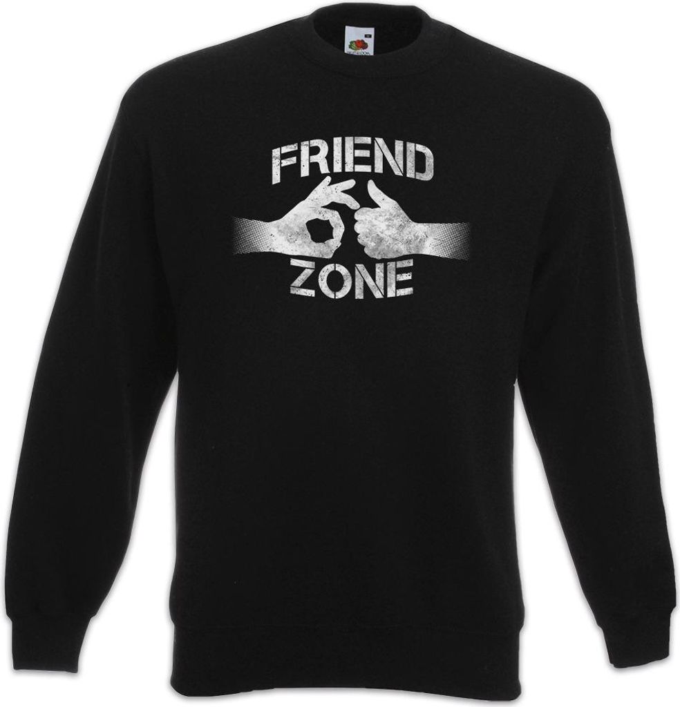 Urban Backwoods Friend Zone I, Sweatshirt, Farbe: Schwarz, Größe: M