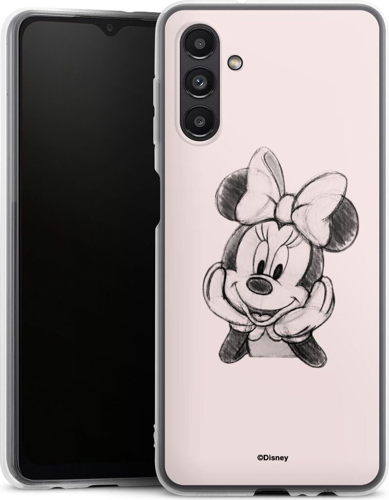 DeinDesign Handyhülle für Samsung Galaxy A04s Silikon Hülle Case Smartphone Schutzhülle Disney Minnie Mouse Offizielles Lizenzprodukt