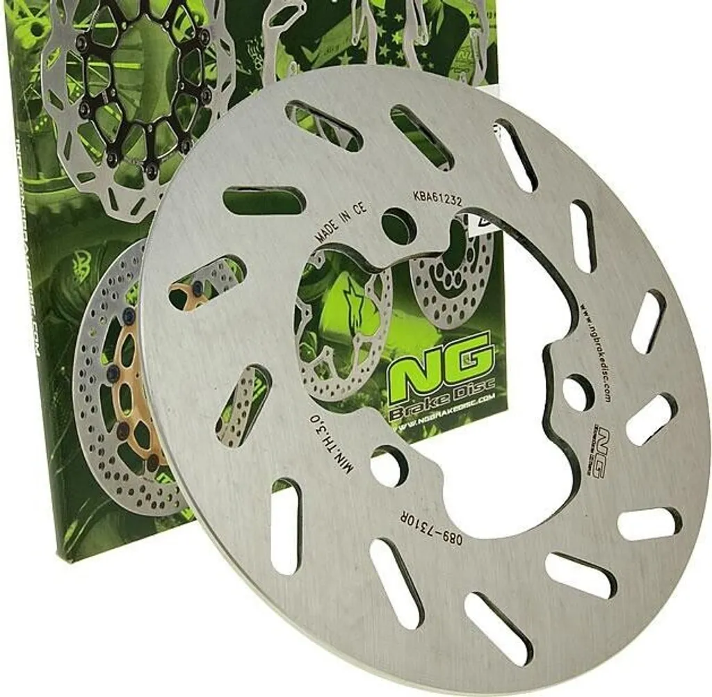 Disque de frein arrière moto 180mm 3 Trous - NG Brake Disc 089