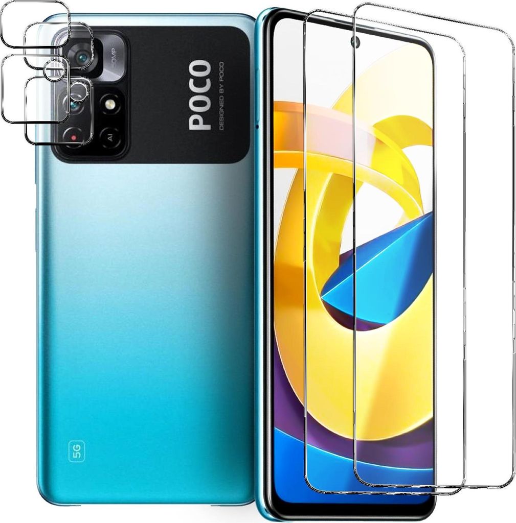 Vetro blindato per Xiaomi Poco M4 Pro 5G pellicola Immagine del prodotto 