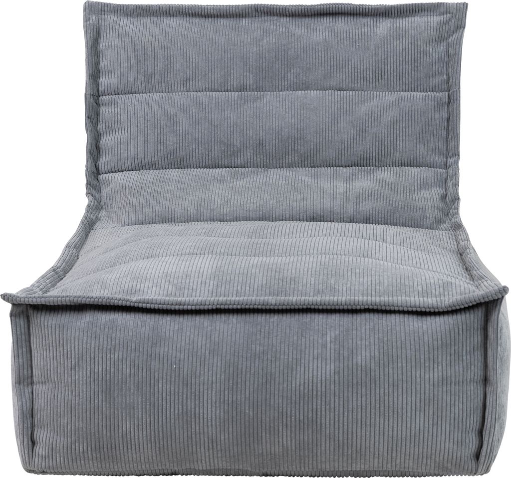 icon Otto Lounger Sitzsack, Dunkelgrau, Feines Cord Produktbild 4