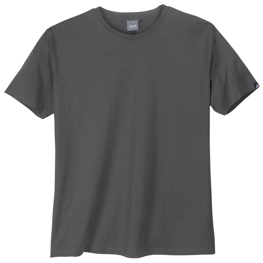 Ahorn Sportswear Basic T-Shirt XXL dunkelgrau Produktbild 