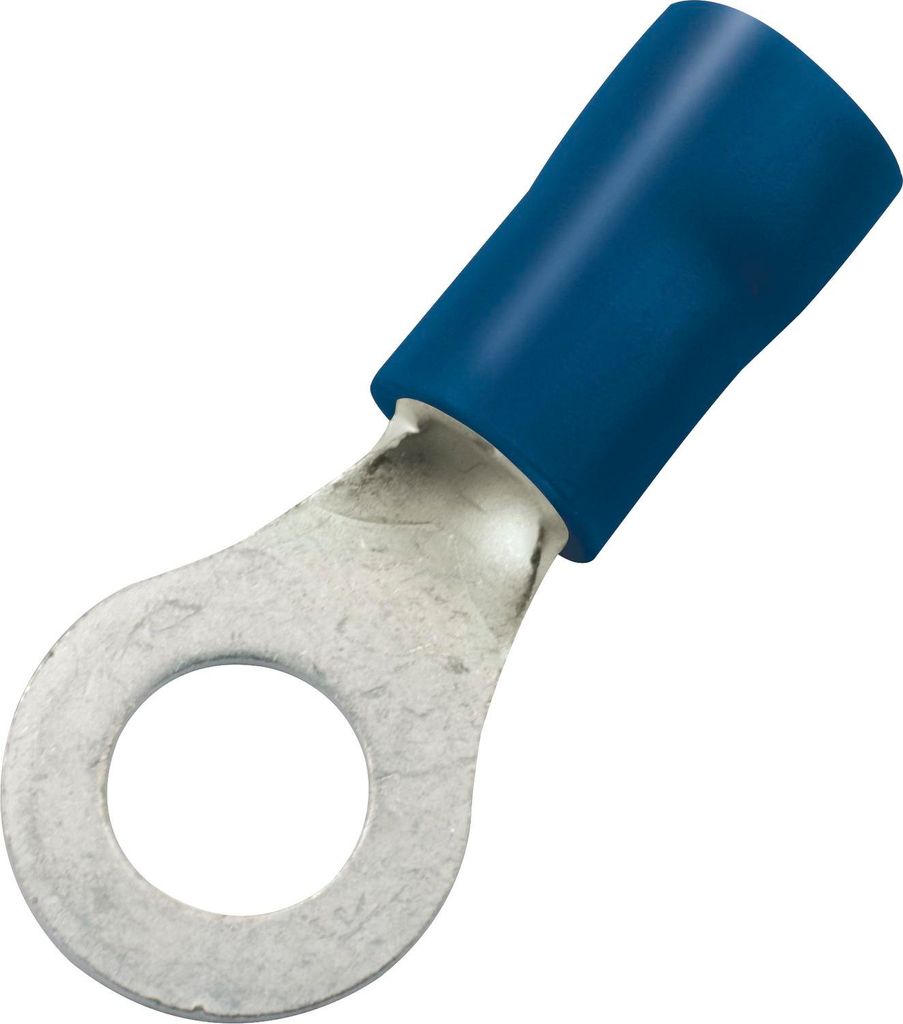 Ringkabelschuh M8 Querschnitt 1 - 2,5 mm² isoliert blau