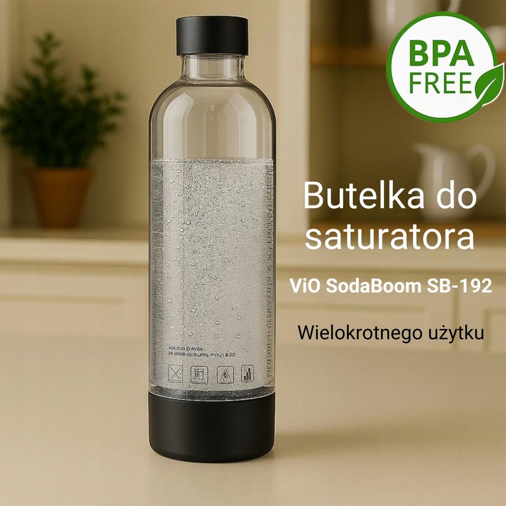 Butelka do saturatora ViO SodaBoom SB-192 - wielokrotnego Zdjęcie produktu 