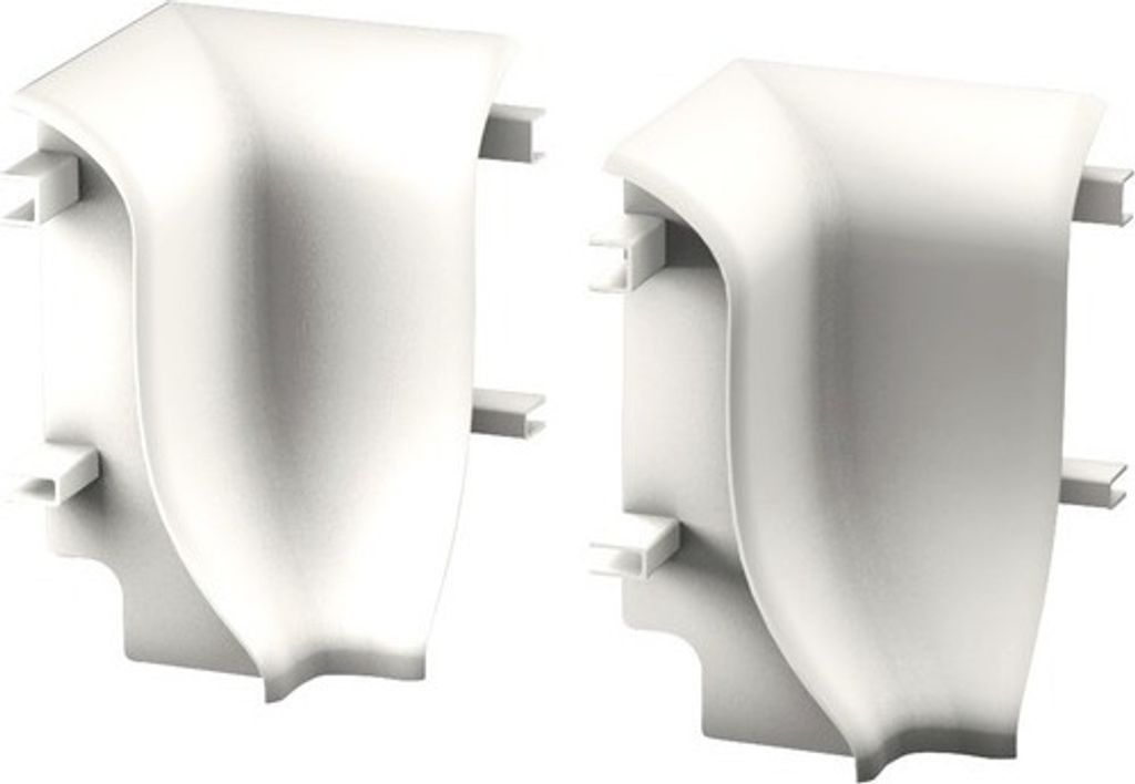 Prinz Innenecken für Sockelleiste geschäumt weiß 48 mm