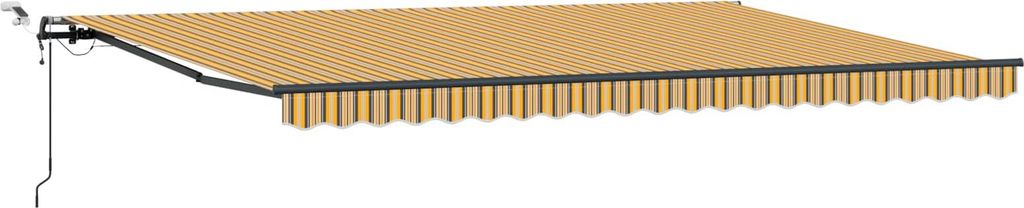 Markisenstoff mit Mehrfarbig 500 x 350 cm Polyester