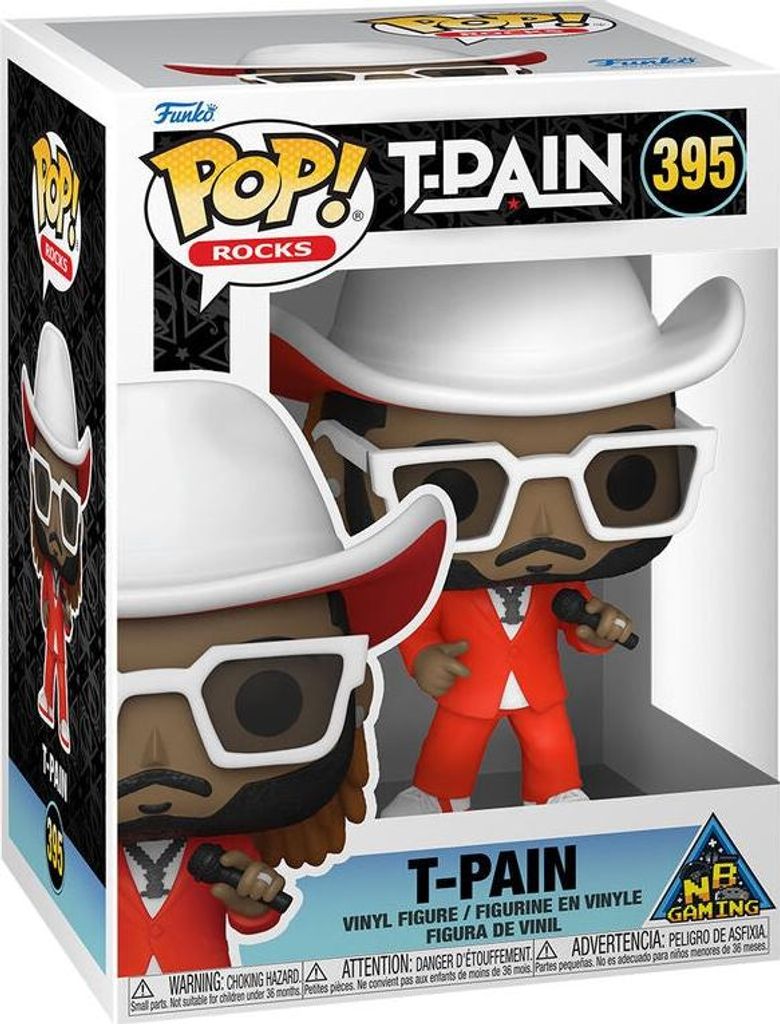 Pop-Figur T-Pain - Sammler-Vinylspielzeug, 3,75 Zoll groß