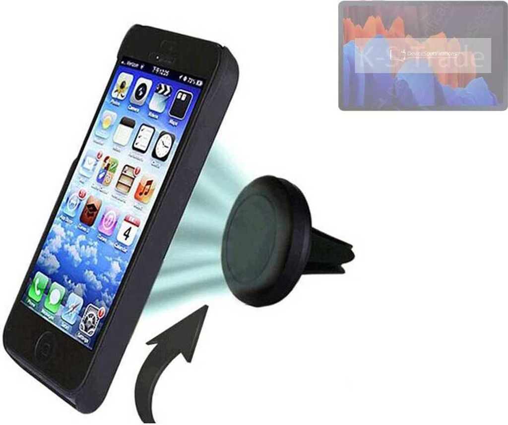 K-S-Trade Kompatibel mit Oppo A53 (2020) Auto Handy Halterung KFZ Halter Lüftungsgitterhalterung Air Vent mount Smartphone Halter