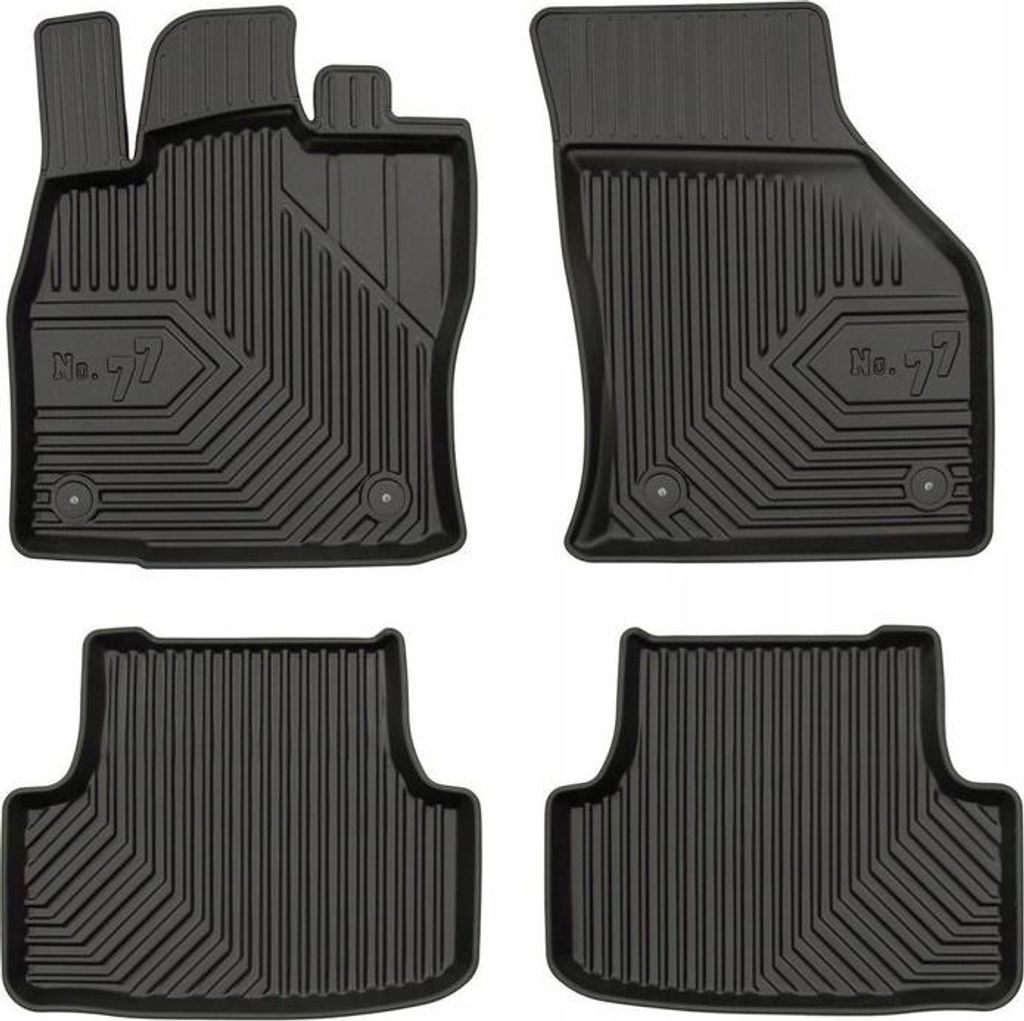 GUMMIMATTEN SEAT Leon 4 ab 2020 - DURCH 77