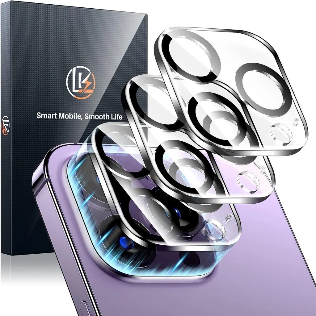 Protezione Lente iPhone 14 Pro/Max | Design Invisibile Set 3