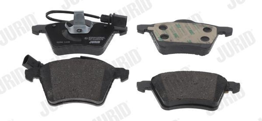 JURID Bremsbeläge Satz Vorne für VW Transporter IV Bus (70B, 70C, 7DB, 7DK, 70J, 70K, 7DC, 7DJ) 573045J