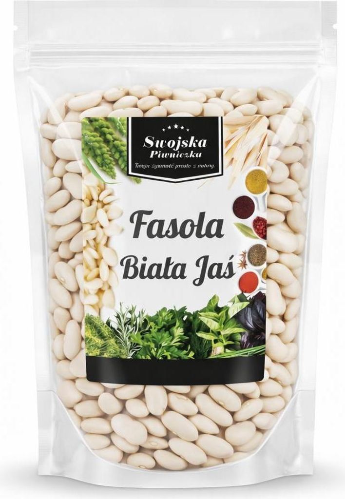 FASOLA BIAŁA JAŚ jasiek 1kg Swojska Piwniczka