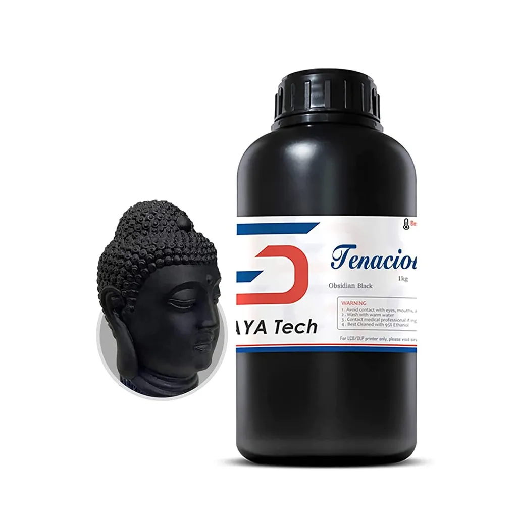 Résine 3D haute résistance Siraya Tech Tenacious 65D noire de 1 kg