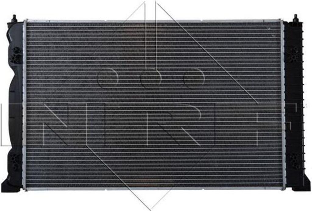 Kühler Motorkühlung Kühlrippen gelötet 630 - 408 mm Alu NRF für u.a. AUDI A4