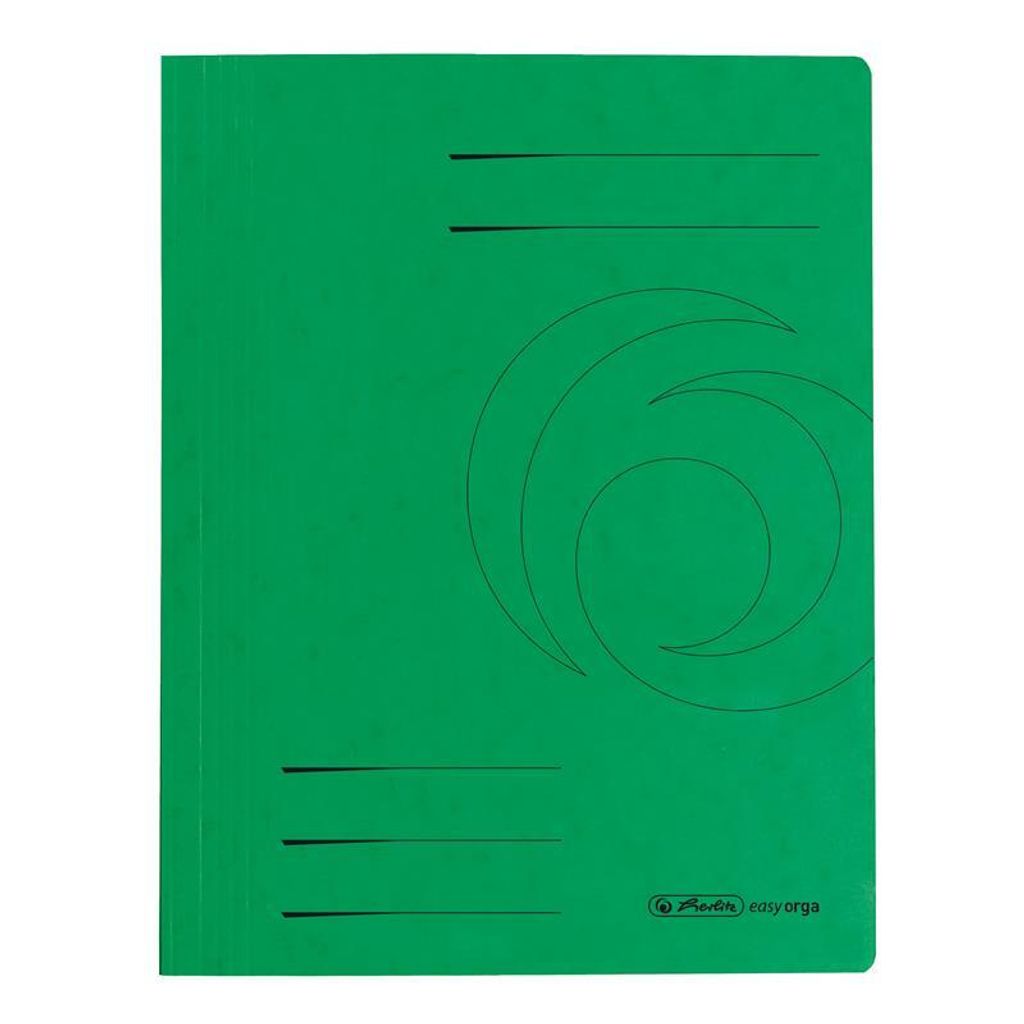 herlitz 10902906 Schnellhefter Quality Karton grün DIN A4 Image du produit 