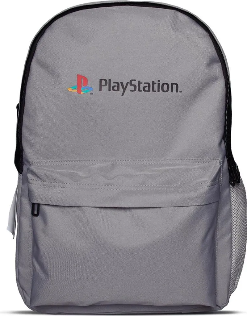 Backpack PlayStation Gris avec Logo Couleur Design Original PS One 20L - 5
