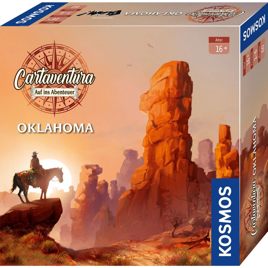 KOSMOS Cartaventura - Oklahoma, Abenteuerspiel, Immagine del prodotto 
