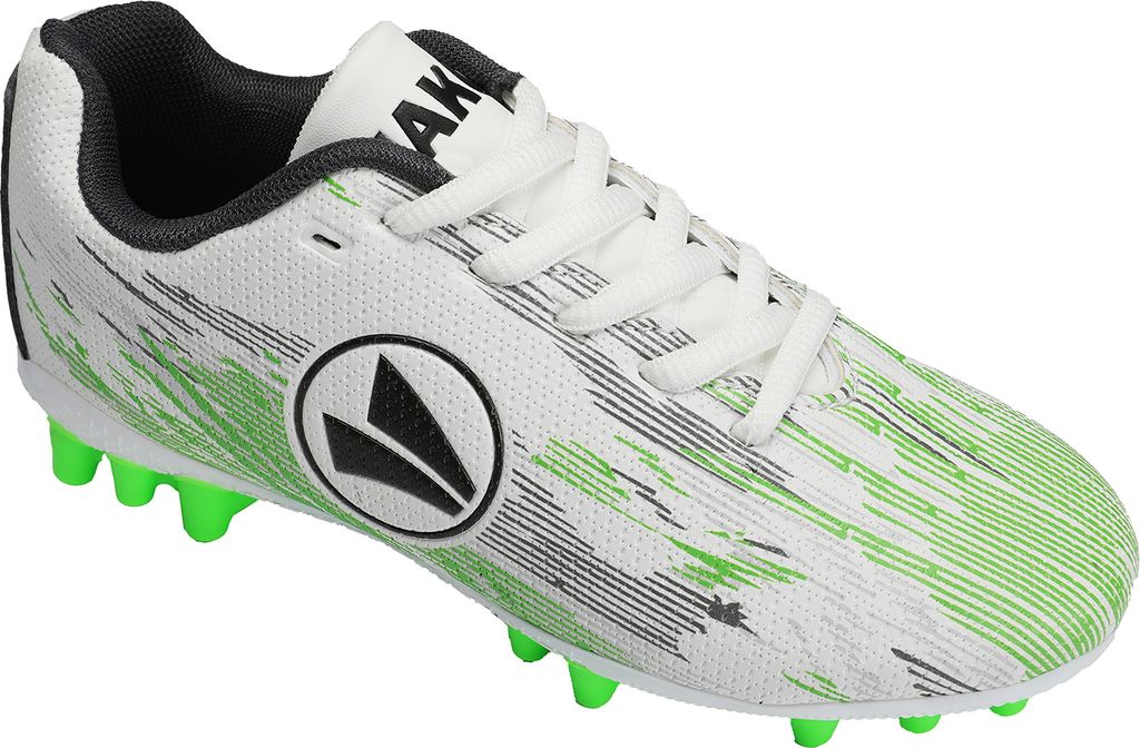 Jako J-SFG STEPOVER Fußball Schuhe Kinder Nocken 310096 0003 weiß/grün , Schuhgröße:35 EU