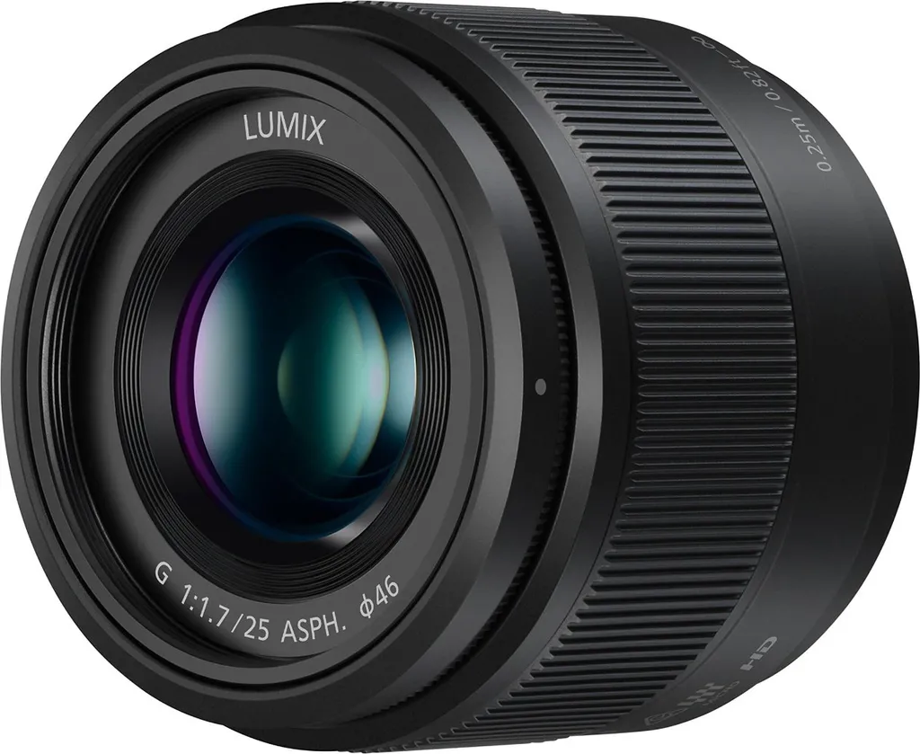 Objectif Panasonic Lumix G 25mm f/1.7 ASPH noir - Micro 4/3 pour Lumix