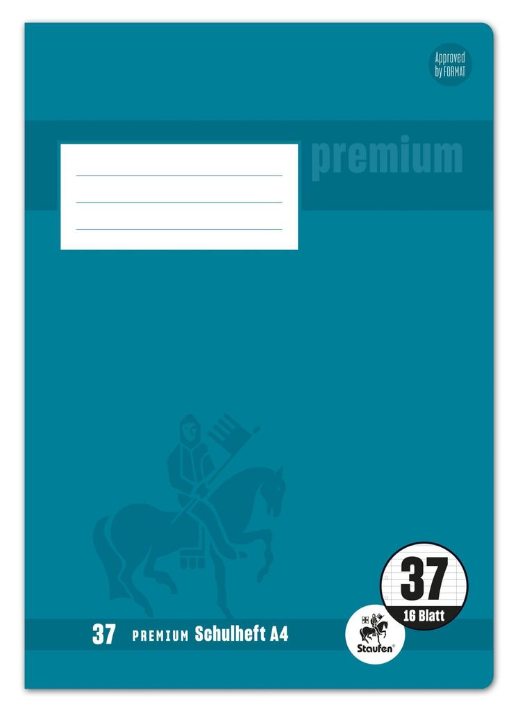 Staufen® 734010337 Heft PREMIUM LIN 37 - A4, 16 Blatt, 90 Produktbild 