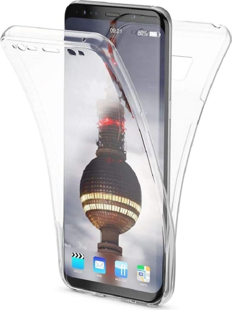 Full Cover Für Samsung Galaxy S8 Silikon 5,8" TPU 360° Produktbild 
