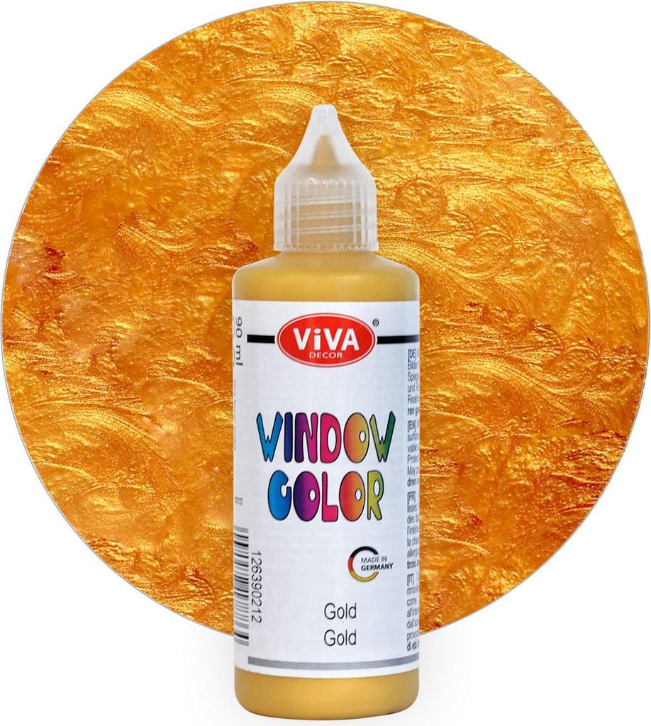 ViVA DECOR Window Color 80ml, Gold