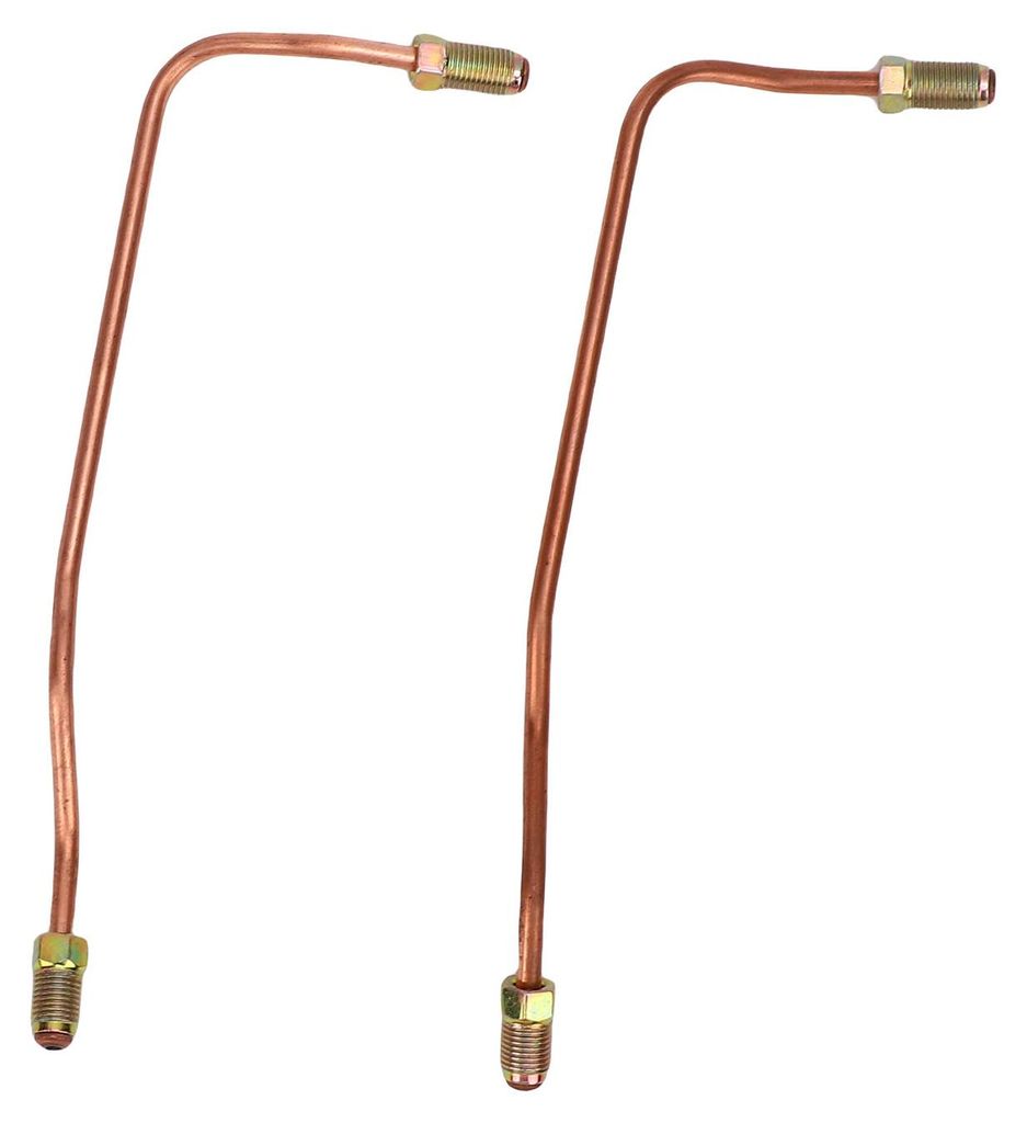 1 Paar hintere Bremsleitungen aus Kupfer, flexible Leitungen, Ersatz für Land Rover Freelander MK1 1997–2006 mit ABS