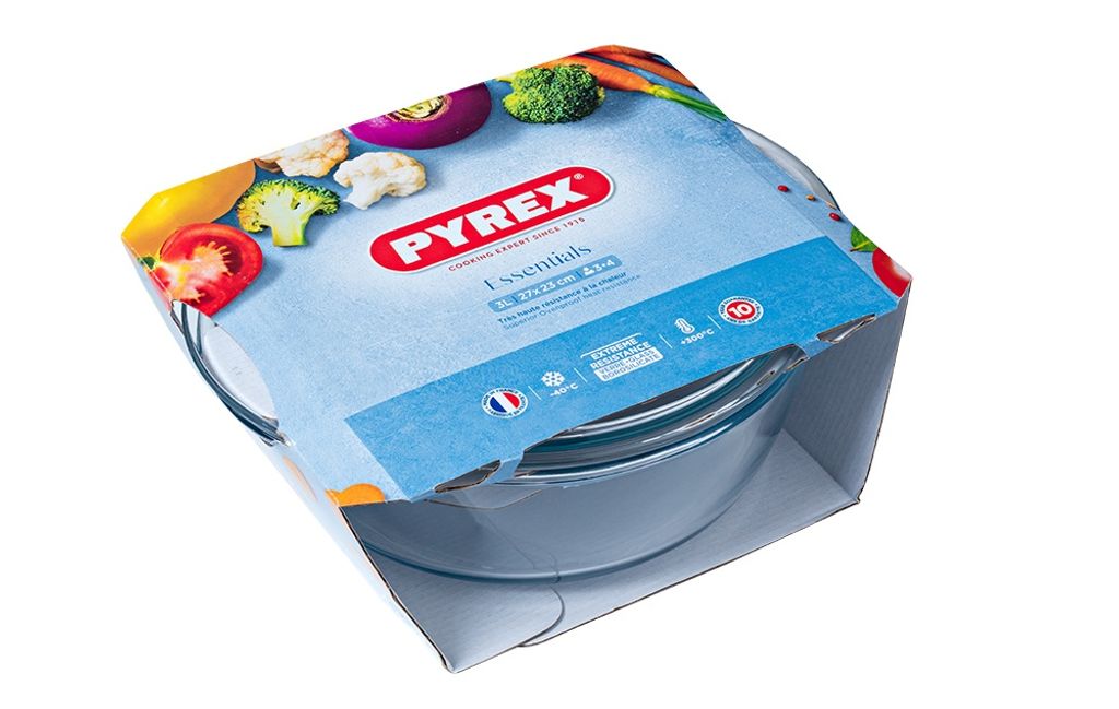 Pyrex 4 in 1 Kasserolle 230cl m.Deckel 80cl