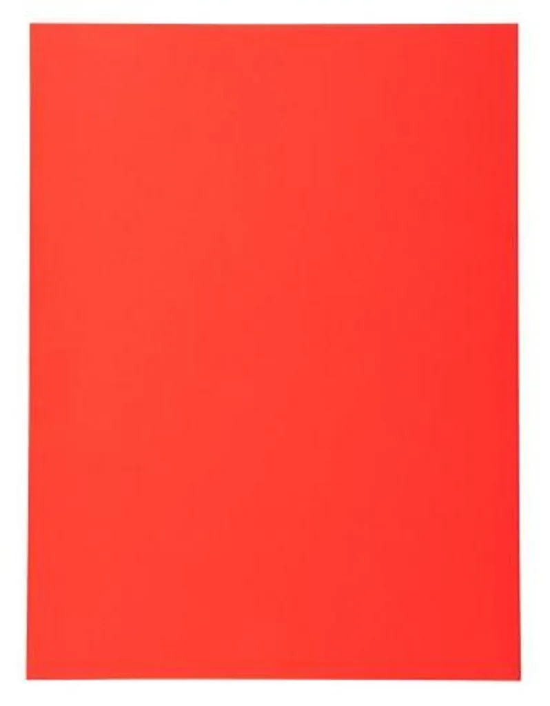 Classement A4 Efficace : 500 Chemises Rouge 24x32cm Recyclées