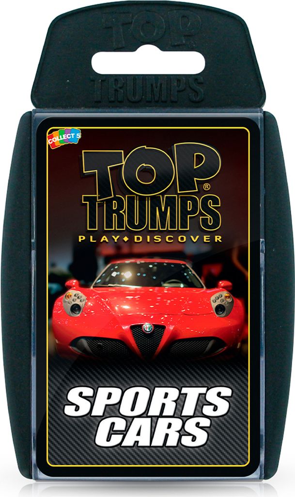 Winning Moves Sports Cars - Top Trumps karetní hra [ENG] Obrázek produktu 