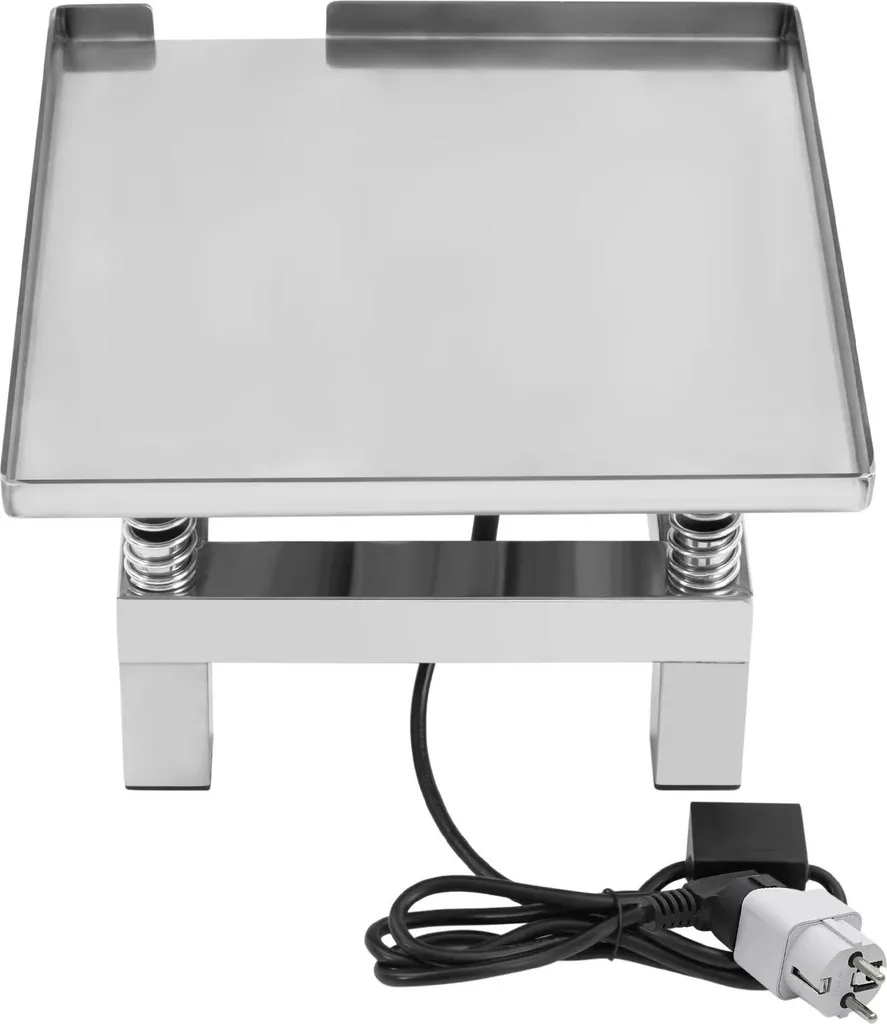 Table vibrante 35x35 cm inox - 3600 tr/min pour contrôle du béton
