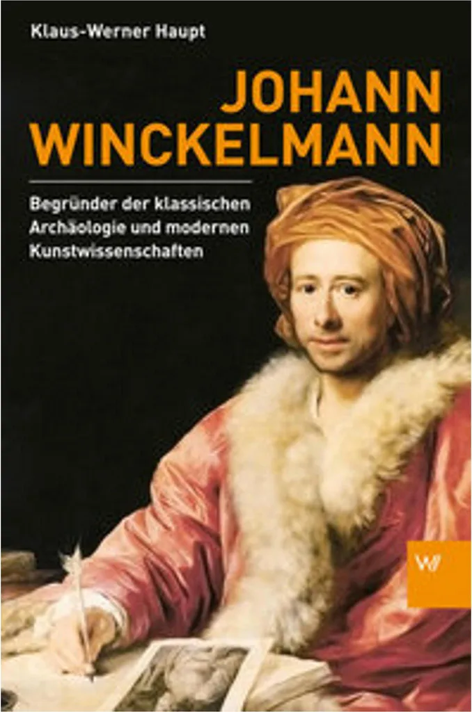 Buste Johann Winckelmann Finition Main en Résine Blanche Haute Qualité