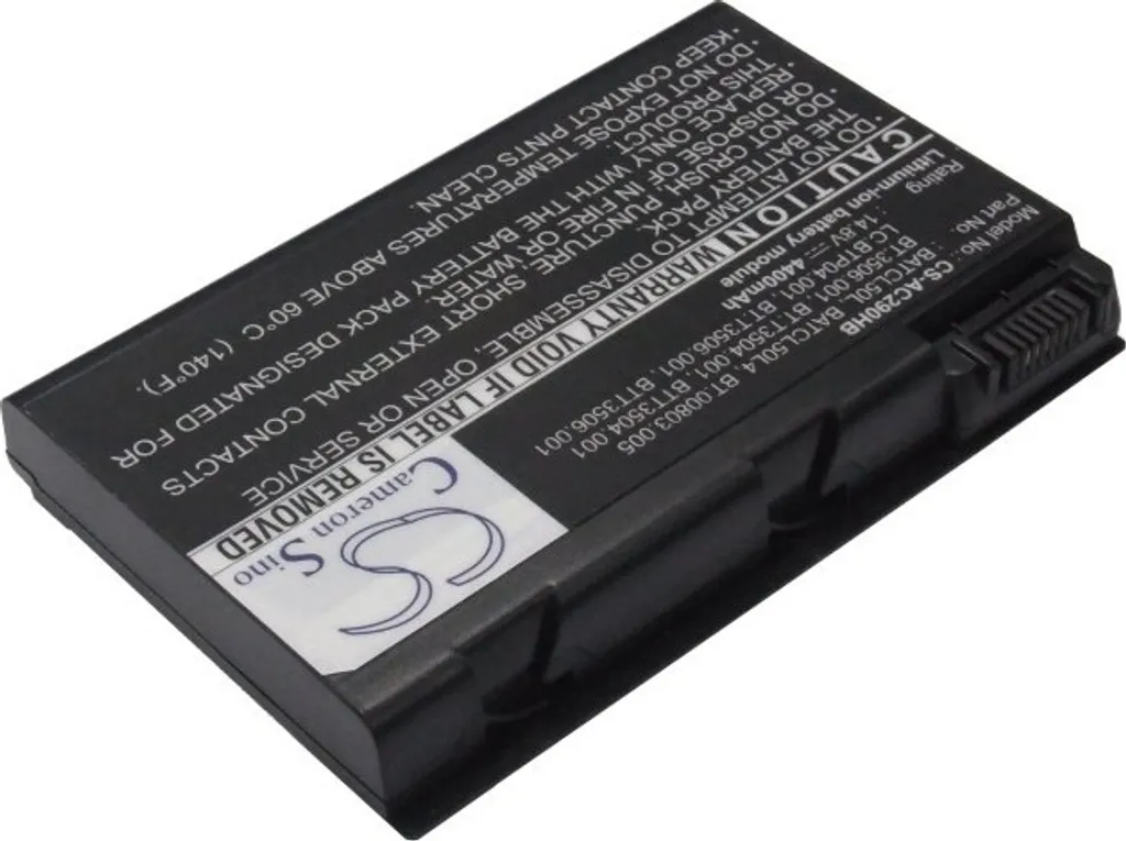 Batteria TECHTEK per Acer Aspire 9010 9100WLMi | Ricambio Lunga Durata