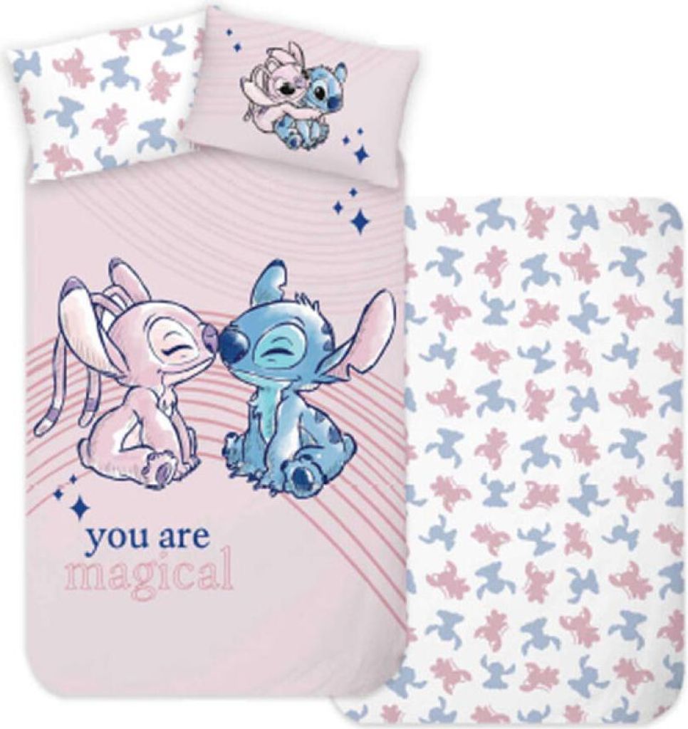 Lilo en Stitch babybeddengoed, 100 x 135 cm Productafbeelding 