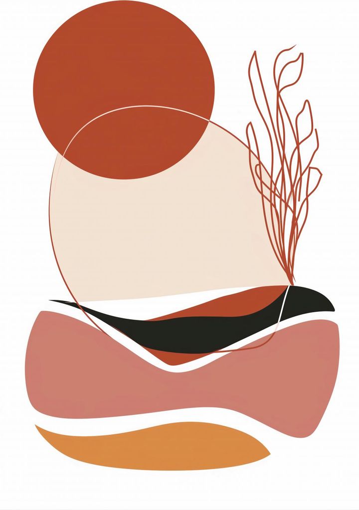 Plakat 56,6x86,4cm Nachmittag