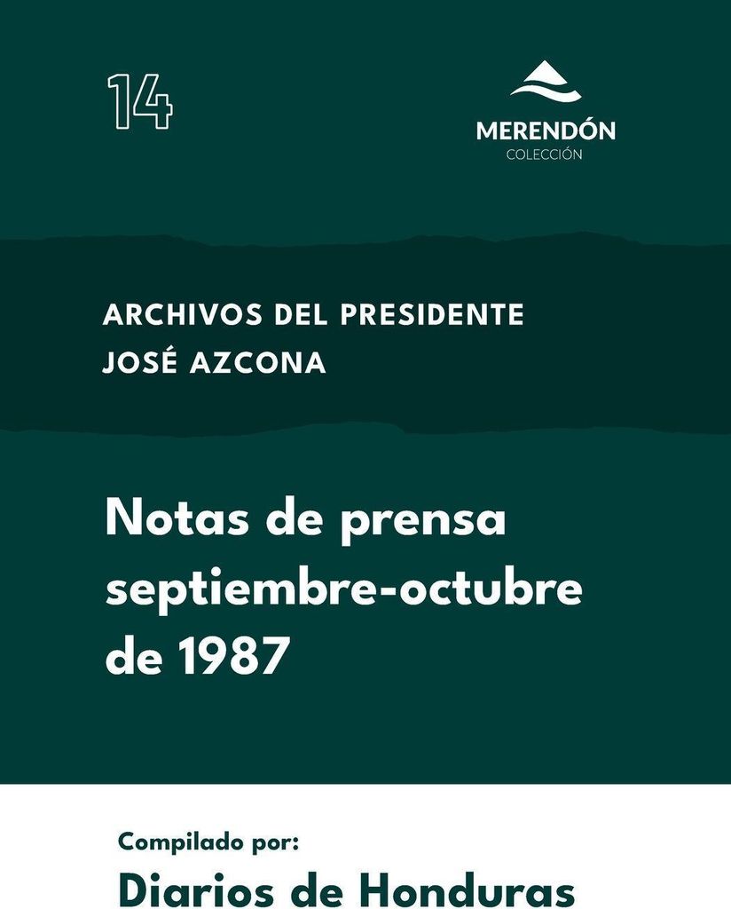 Notas de prensa septiembre-octubre 1987