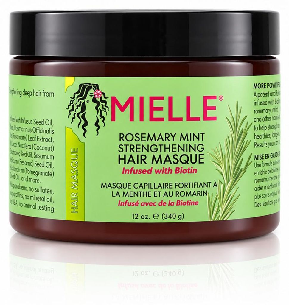 MIELLE® Rosemary Mint Strengthening Hair Masque 340 g Obrázek produktu 
