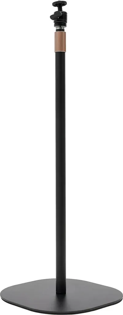 Pied de projecteur réglable en hauteur avec socle robuste et rotule 360