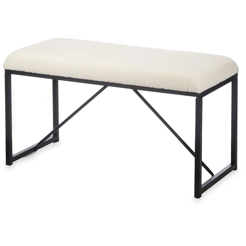Banc de couloir pour se chausser facilement - Meuble entrée compact