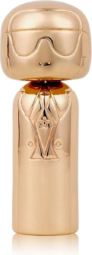 Poupée Kokeshi en Bois Karl Lagerfeld Rose Gold - Décoration de Luxe Art