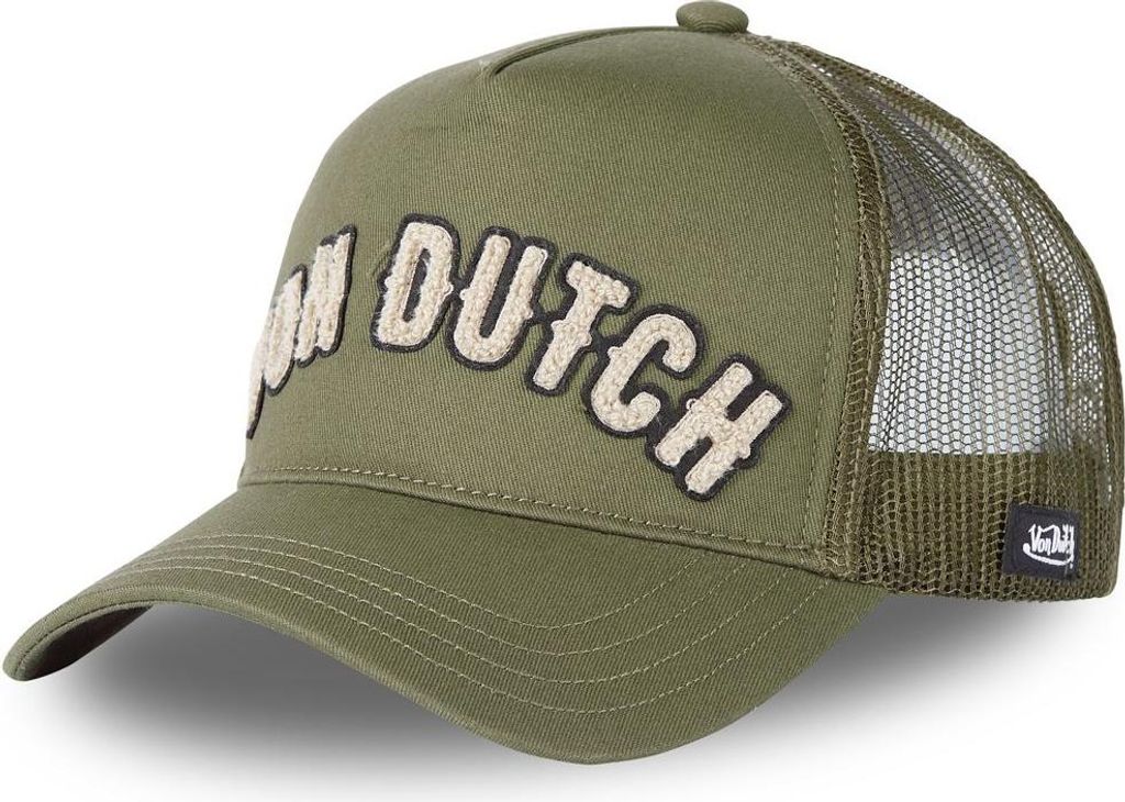Von Dutch Originals Trucker Cap - Buckl Mesh khaki