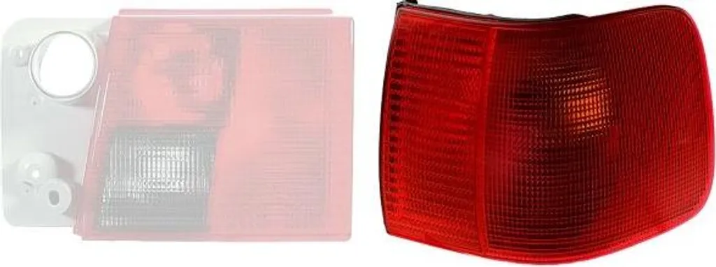 Gruppo Ottico Posteriore HELLA 9EL 140 063-021 Audi A6 C4 OE 4A9945217