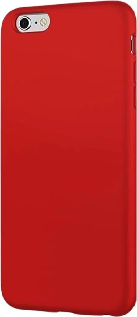 Custodia iPhone 6S / 6S Plus Silicone Rosso - Cover Protettiva Soft-Touch