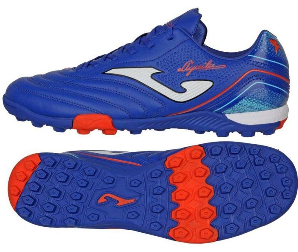 Joma - Herren Künstlicher Boden Fußballschuhe "Aguila" PP7020 (44,5 EU) (Blau/Rot)