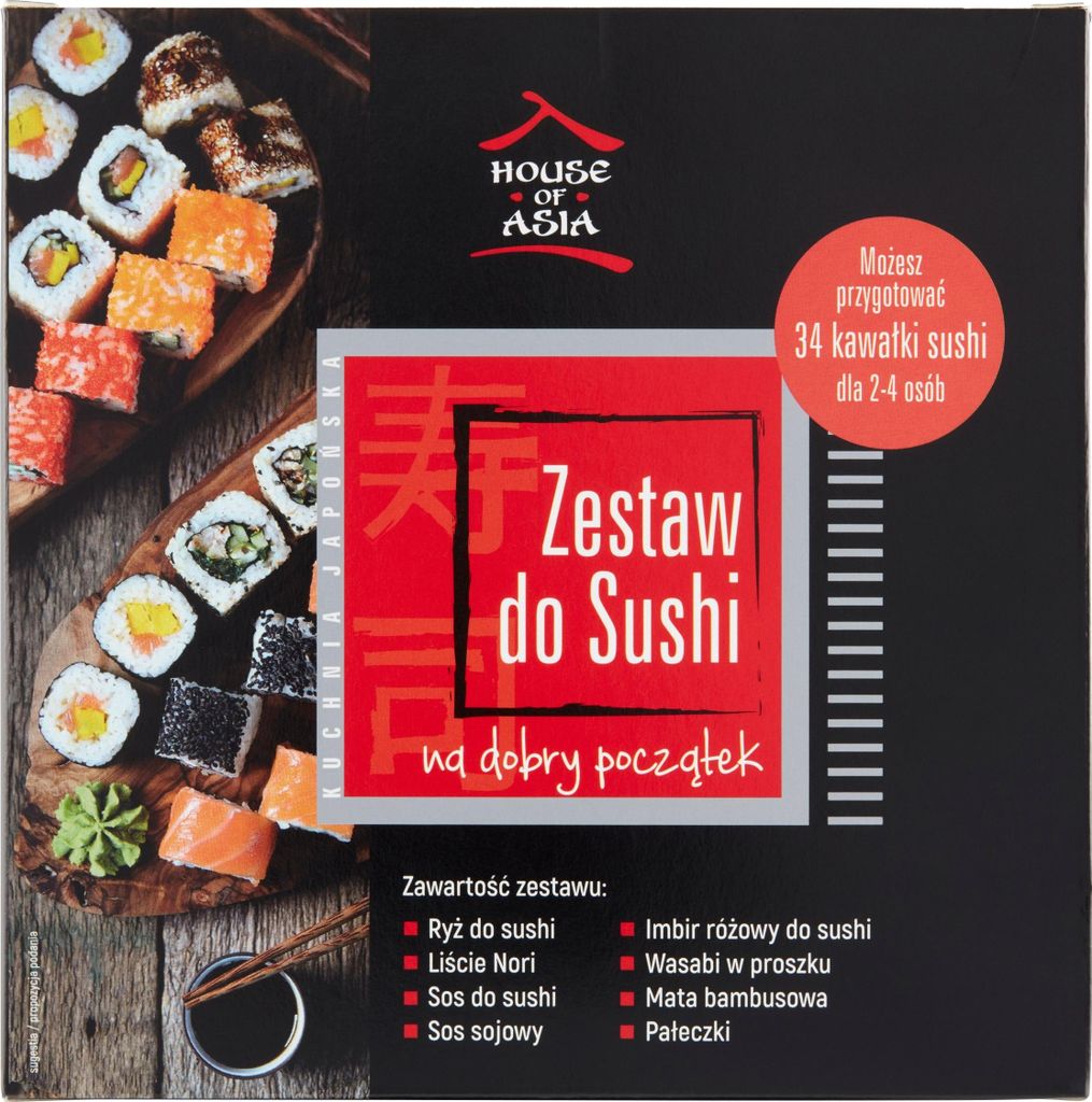 Zestaw do sushi Decora 352 g Zdjęcie produktu 