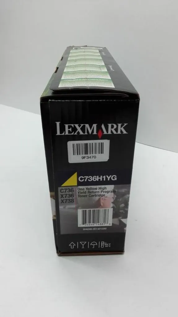 Lexmark C736H1YG Consommable Jaune pour Documents Professionnels de Qualité - 5