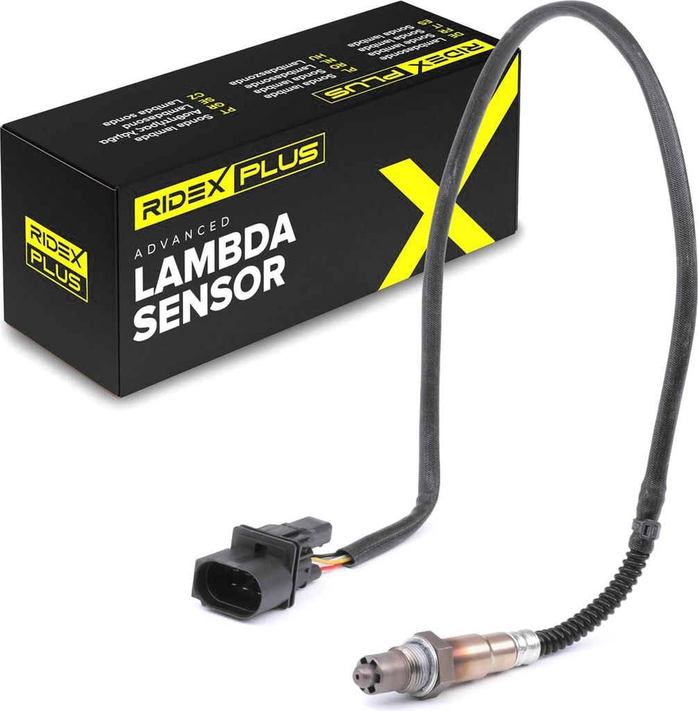 RIDEX PLUS Lambdasonde für VW Lupo (6X1, 6E1) Beheizt 550mm 3922L0165P