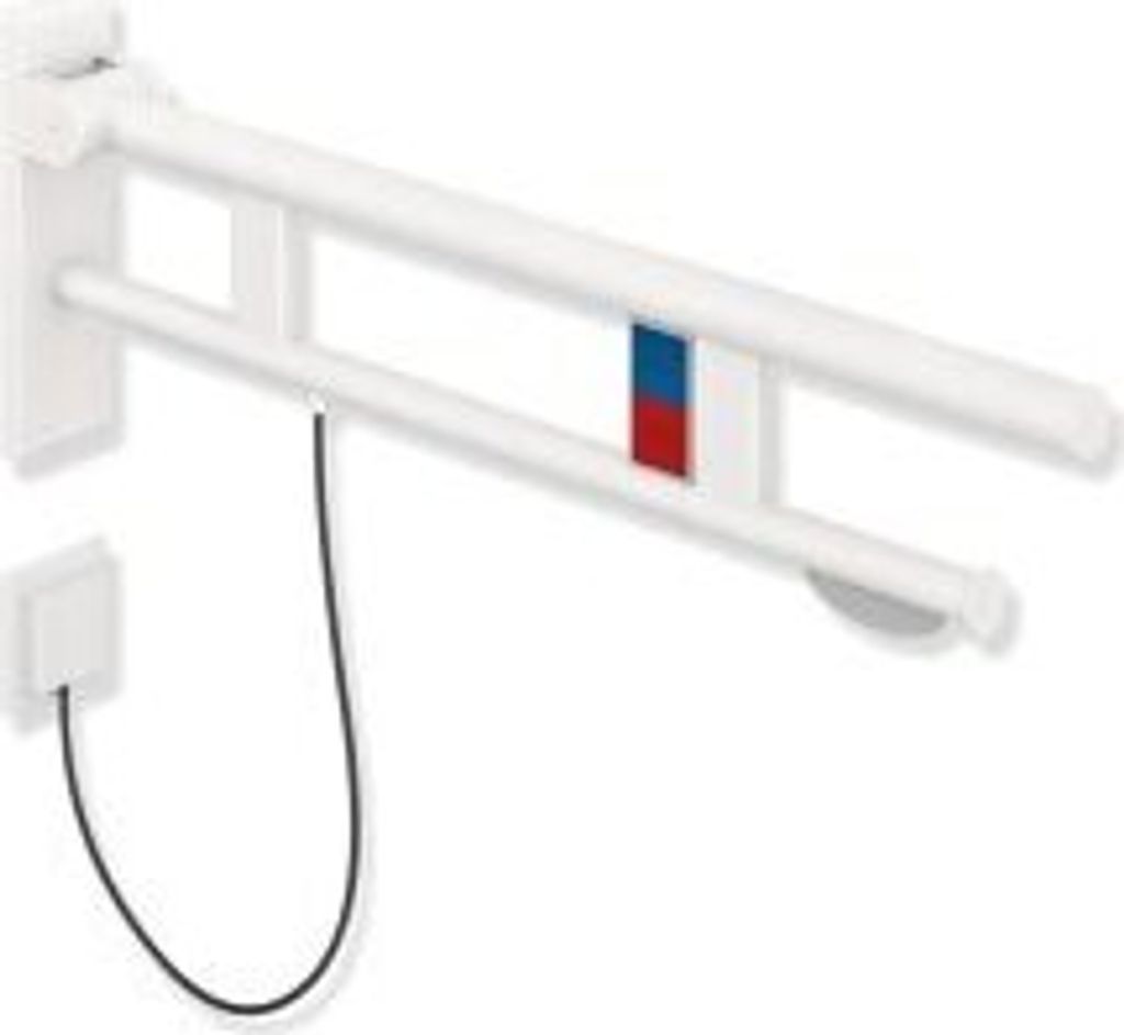 HEWI 900.50.19760 DX SK-Griff Duo(B),re,PRH,850,WC-Spül/