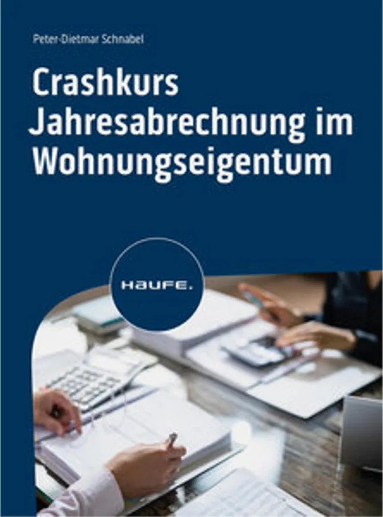 Formation Jahresabrechnung Wohnungseigentum : Manuel de Comptabilité