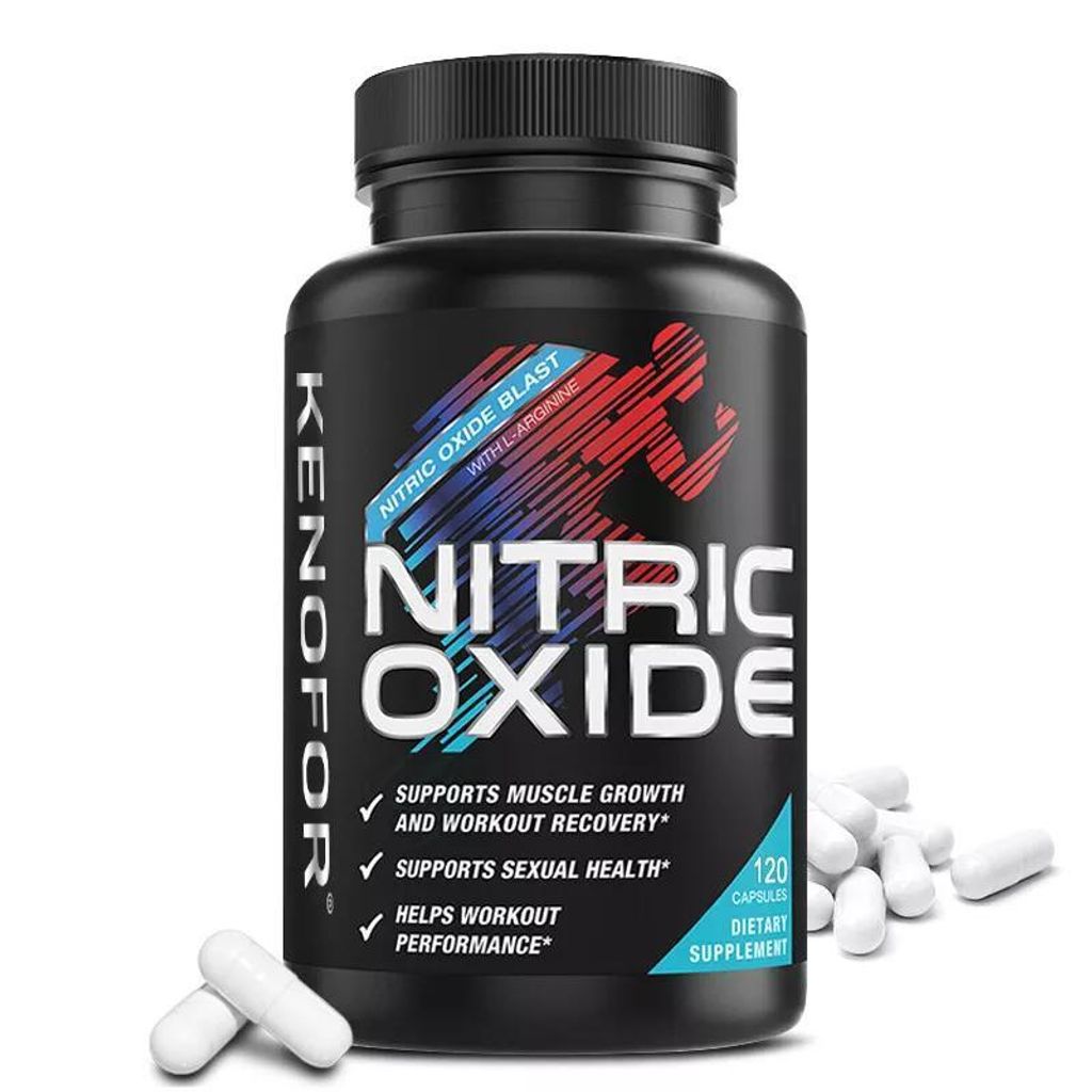 Ossido nitrico (120 capsule) Integratore alimentare, Uomo, Immagine del prodotto 